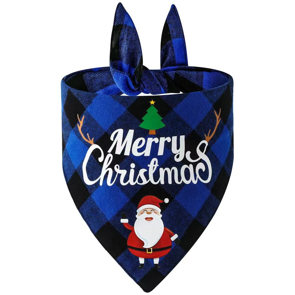 Festive Holiday Small, Medium, and Large Dog & Cat Bandanas