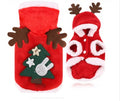 Festive Pet Hoodies Small Medium Dogs Cats, or Puppy