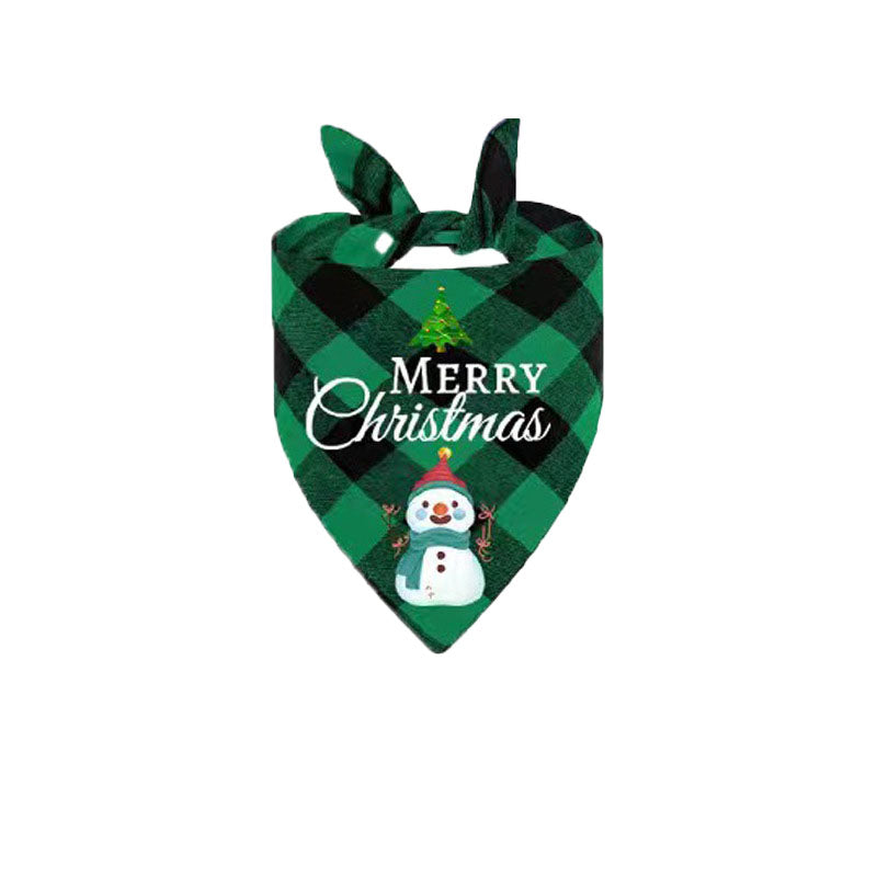 Festive Holiday Small, Medium, and Large Dog & Cat Bandanas