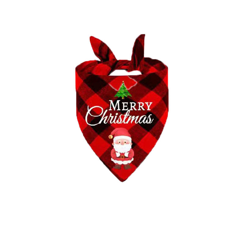 Festive Holiday Small, Medium, and Large Dog & Cat Bandanas